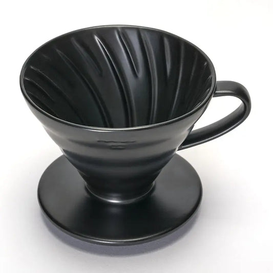 Hario - Matt Black V60 Ceramic Coffee Dripper 02